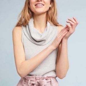 Anthropologie Vanessa Virginia Merian CowlNeck Top